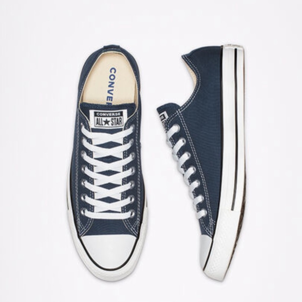 Navy Blue Converse